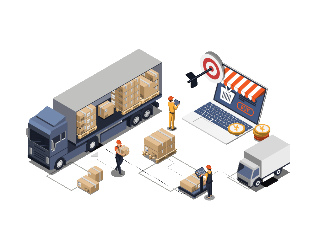 กลยุทธ์โลจิสติกส์ของอีคอมเมิร์ซสินค้าจีน